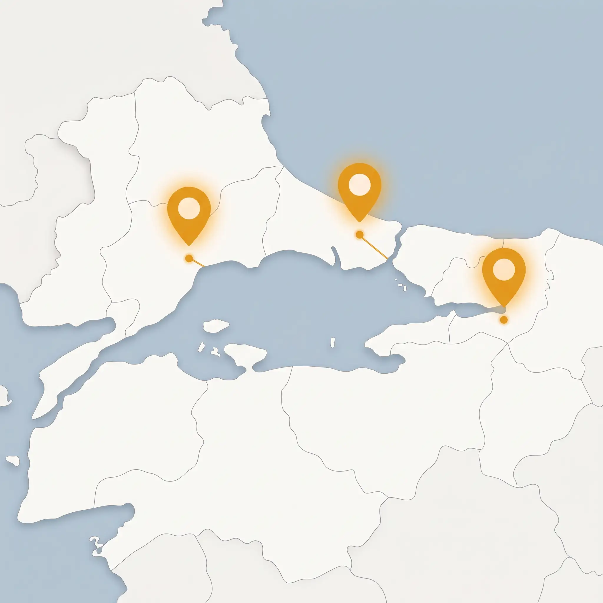 Hizmet bölgeleri: Kocaeli, Gebze, İstanbul ve Tekirdağ